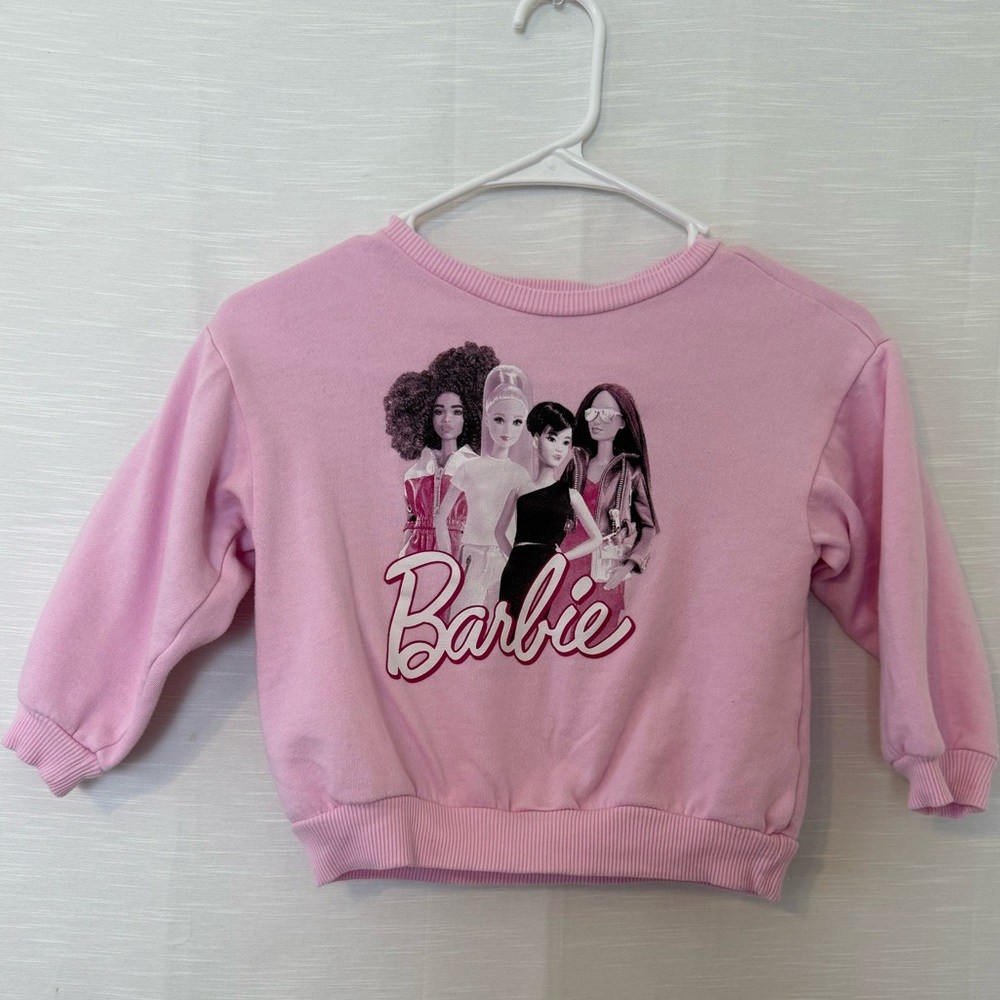 Barbie Light Pink Kids Sweatshirt